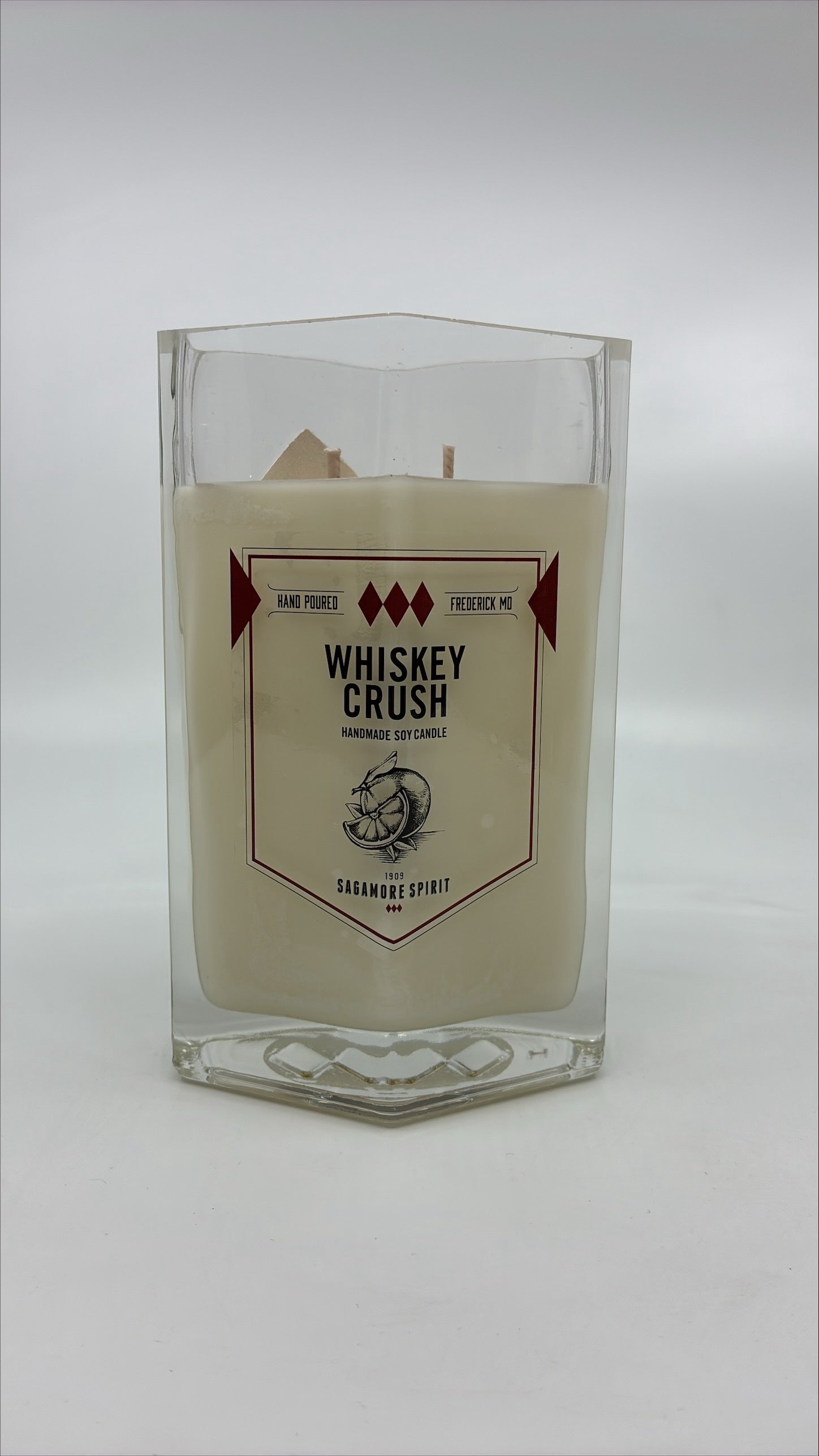 Sagamore Spirit Whiskey Crush Candle
