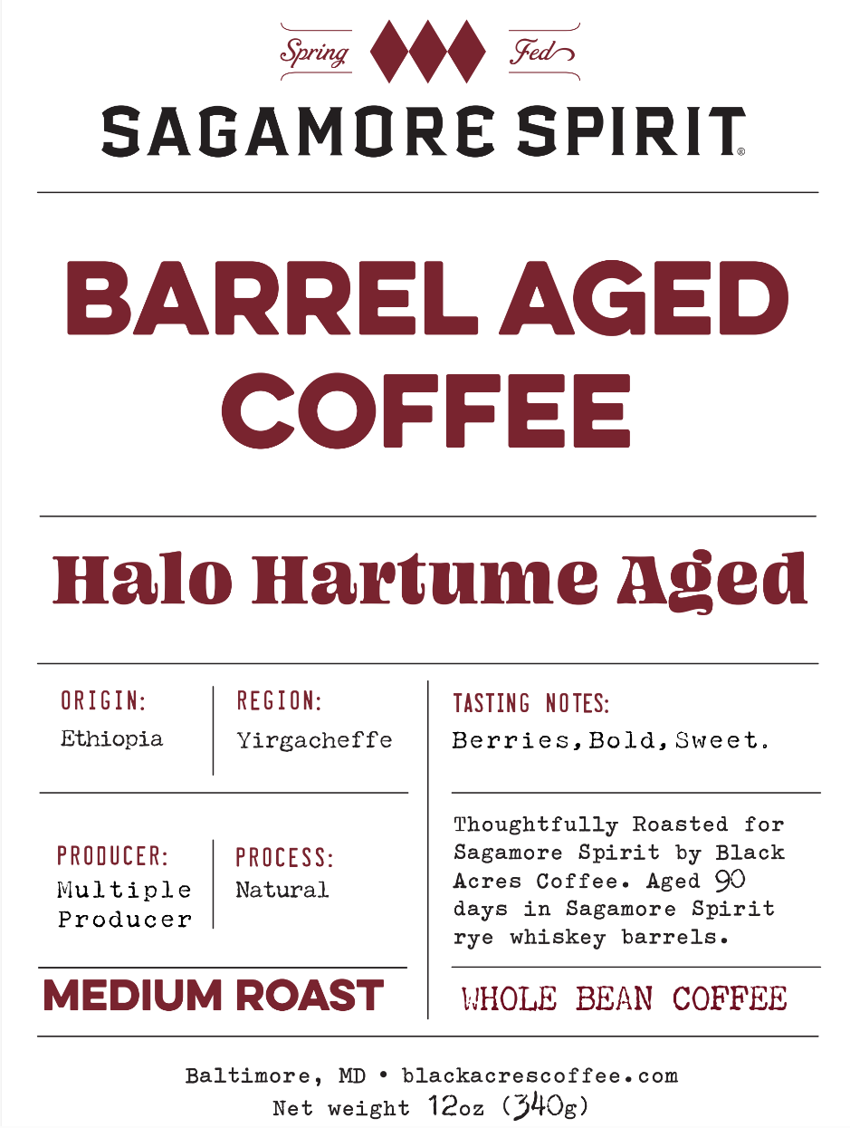Sagamore x Black Acres Coffee:  Whole Beans
