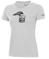 Women's Sagamore Raven Whiskey Glass Short Sleeve T-Shirt